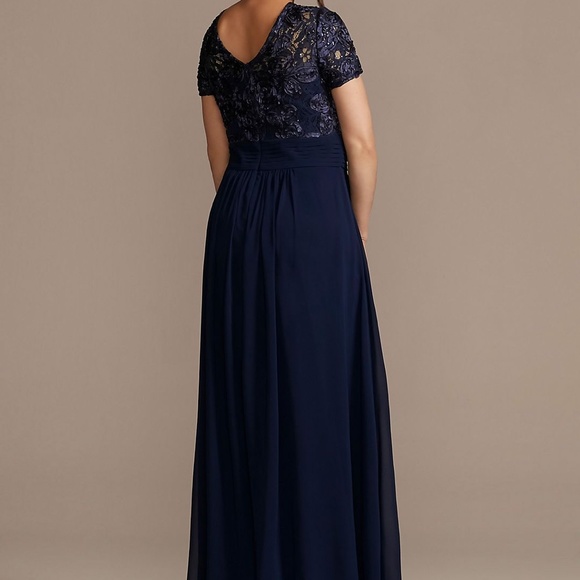 Oleg Cassini size 18W floor length from David’s Bridal - Picture 2 of 2